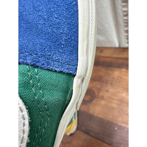 VANS Old Skool Yacht Club Men's Size 7.5 Women's 9 Shoes Colorful Canvas & Suede - Picture 8 of 10